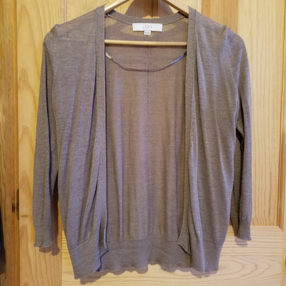 Loft Open Cardigan